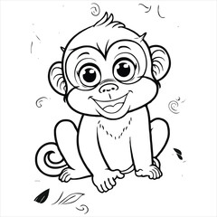 Cute Animal coloring book With kd[