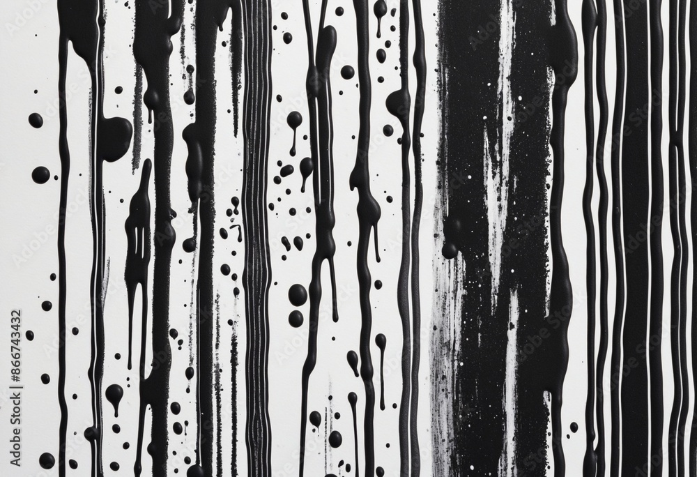 Poster create a diverse collection of black spray paint graffiti blobs, splatters, and curves isolated on a