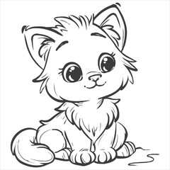 Cute Animal coloring book With kd[