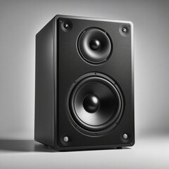 Flat black pictogram symbolizing public address system