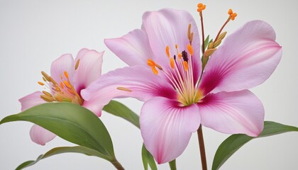 Fototapeta premium Artistic Floral Watercolor Illustration of Vibrant Blooms