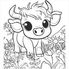 Cute Animal coloring book With kdp