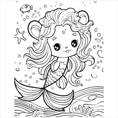 Cute Animal coloring book With kdp