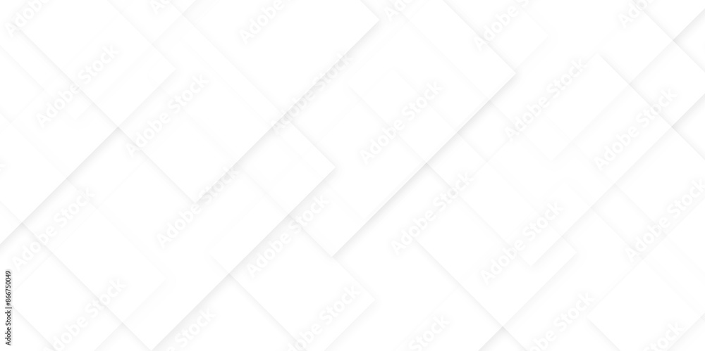 Poster abstract modern white and gray pattern geometric luxury gradient line background random square shape