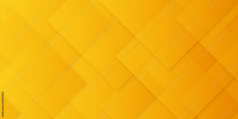 Poster abstract modern orange and yellow pattern geometric luxury gradient line background random square sh