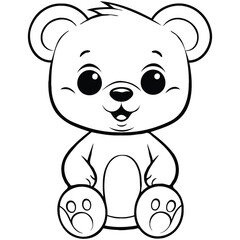 Cute Animal coloring book With kdp