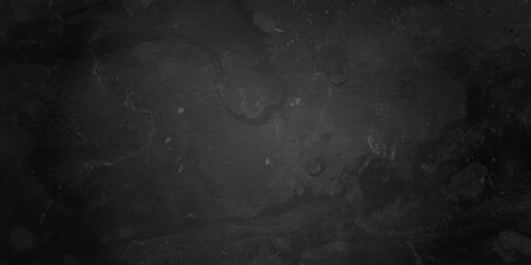 Abstract dark black and stone grungy wall backdrop texture background. Blank black concrete texture surface background. dark texture chalk board and black board background.