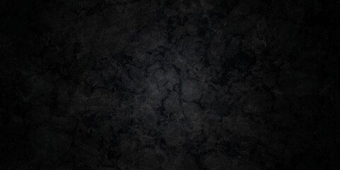 Abstract dark black and stone grungy wall backdrop texture background. Blank black concrete texture surface background. dark texture chalk board and black board background.