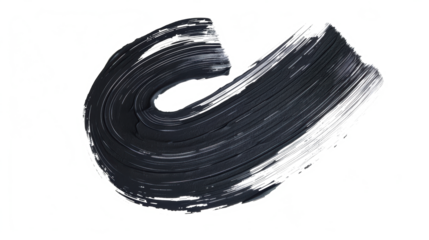 Abstract Brush Stroke - Artistic Expression with Copy Space