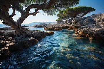 Paphos, Cyprus, The Cave of Adonis, a natural cave associated with mythology., generative IA