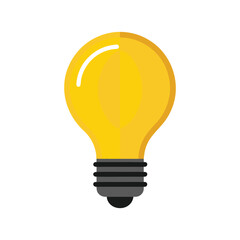 light bulb idea vector set