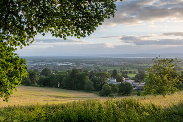 view towards stonehouse and the severn vale