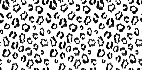 Leopard and zebra pattern design, illustration background, Abstract geometric pattern. Textile print pattern.