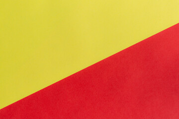 Red and yellow paper texture,abstract red and yellow paper texture background. Colorful two-tone paper with copy space for background or texture. colorful background 