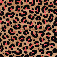 abstract seamless pattern ,leopard skin pattern