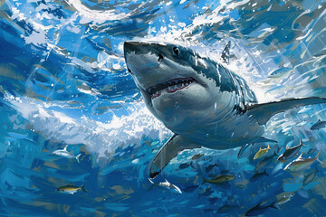 Fototapeta premium Hai