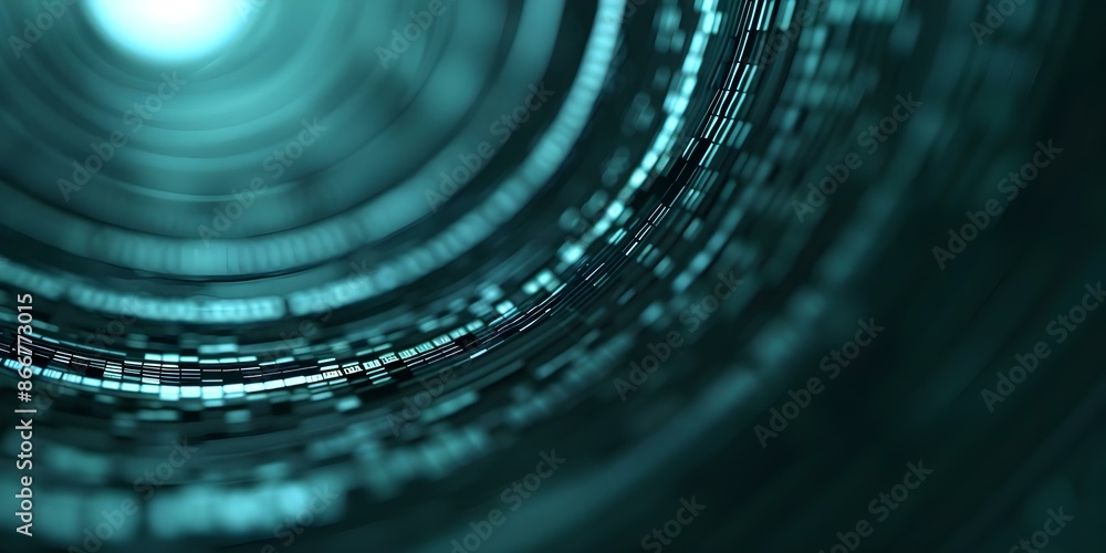 Poster futuristic tech background for web banners print material with abstract design. concept futuristic t