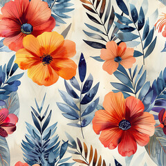 seamless flower pattern