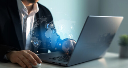 Money transfers from different currencies internationally and currency exchange global. Online...