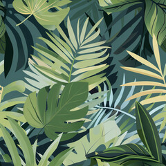 Summer Decoration Inspiration with Green Leaf Patterns
