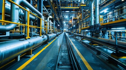 oil refinery enterprise