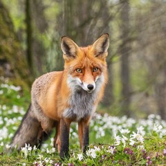 Fototapeta premium Red Fox