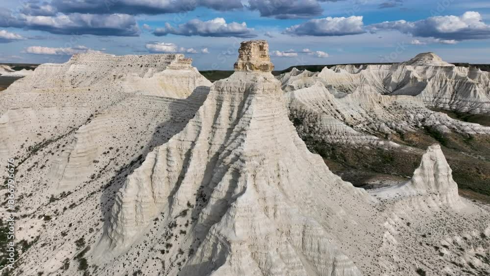 Wall mural aktolagai is the former bottom of the world ocean. aktobe region, kazakhstan.