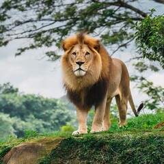 Obraz premium Lion