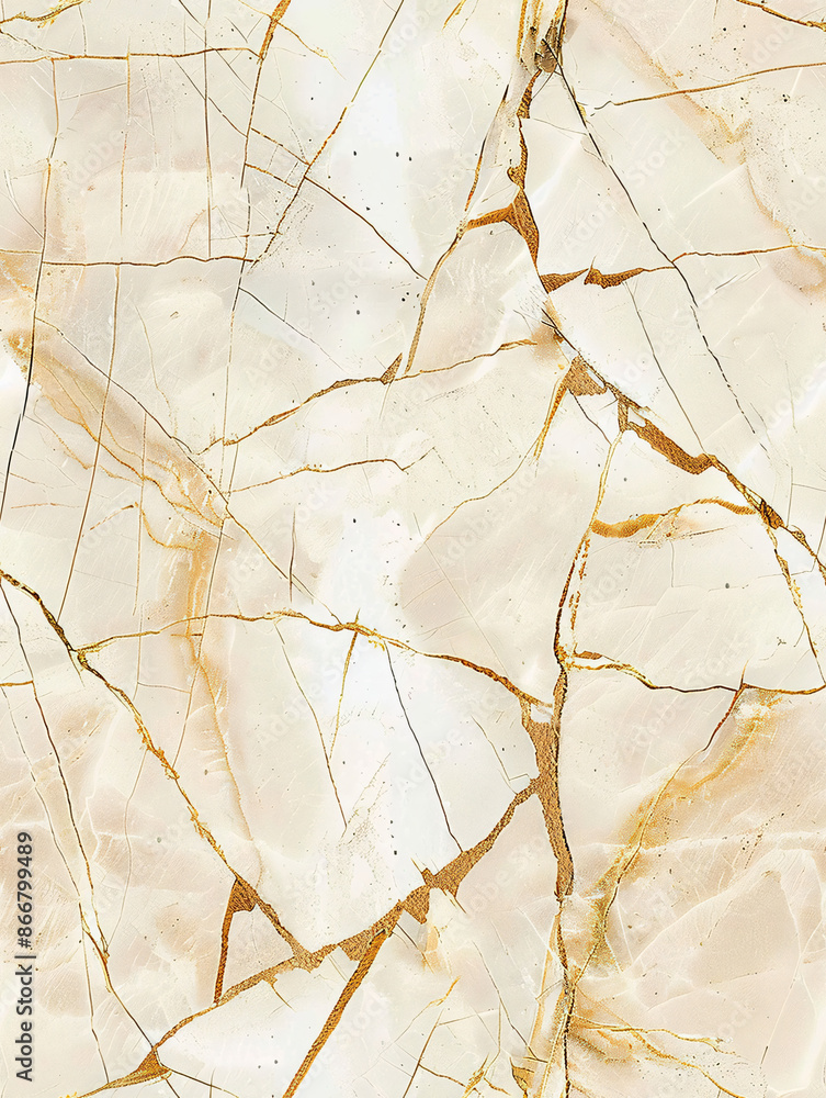 Poster elegant design enhancement: natural stone surface with golden veins forming a unique pattern
