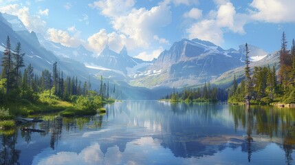 Explore and appreciate protected landscapes by planning trips to experience the beauty and tranquility of nature in majestic wilderness areas.