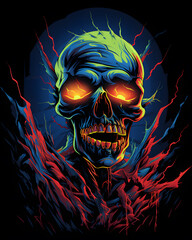 Skull and Lightning lurked in the shadows