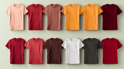 Men s t shirts, hoodies, joggers vector mockup collection for fashion design templates