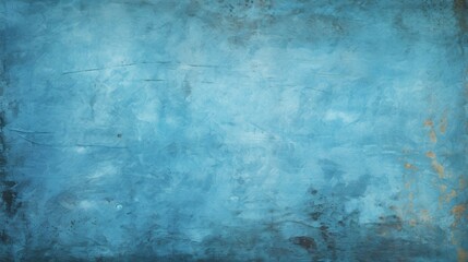 Obraz premium Textured Blue Background with Weathered and Grungy Effects for Artistic Use. Generative AI
