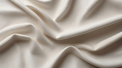 white canvas with folds texture background