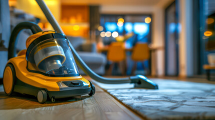 Cleaning various rooms, such as vacuuming, washing windows or cleaning floors. 
