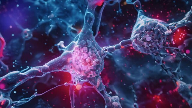 As the two cells approach one another key proteins and receptors on their surfaces begin to align signaling the beginning of immune synapse formation as captured in this microscopic