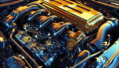 the engine of the modern car