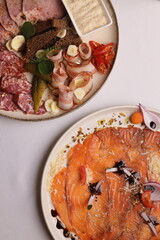 Restaurant menu food wine drink specials meat fish carpaccio sashimi delicious soup sauce 