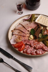 Restaurant menu food wine drink specials meat fish carpaccio sashimi delicious soup sauce 