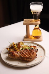 Restaurant menu food wine drink specials meat fish carpaccio sashimi delicious soup sauce 