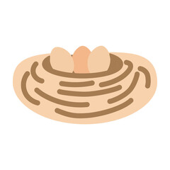 nest Vector Flat Icon Design