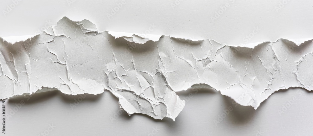 Fototapete texture background of white paper with empty space for writing