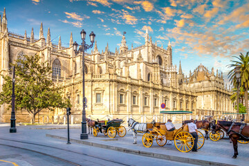 Fototapeta premium Kathedrale Sevilla, Spanien 