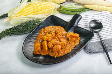 Indian cuisine - Kadai chicken masala