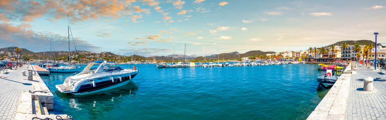 Obraz premium Port Andratx, Mallorca Spanien 