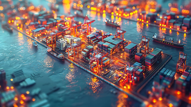 Detailed infographic outlining the benefits of free trade zones with visuals for economic growth investment opportunities and job creation showcasing business advantages