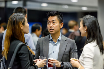 Highprofile business networking event connecting leaders from various industries