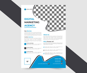 Corporate flayer template. modern flayer template. professional flayer design.