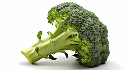 broccoli isolated on white background