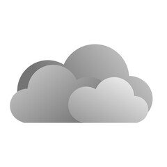 Gray cloudy weather and overcast.